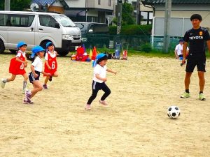 サッカー教室（年長組）