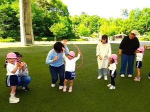 親子遠足（鞍ヶ池公園）