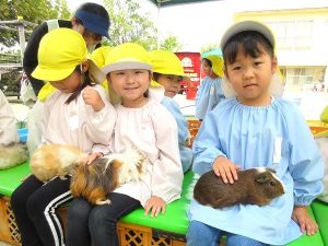 動物とふれあう日