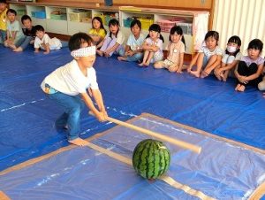 お泊り保育（年長組）