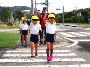 交通安全教室（年長組・年中組）